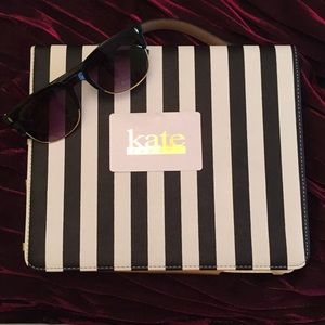 Kate Landry Striped Ipad Case